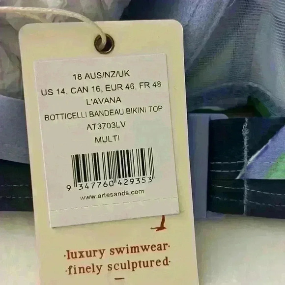 ArteSands Bikini Top Multicolor. Various Sizes - Picture 5 of 10